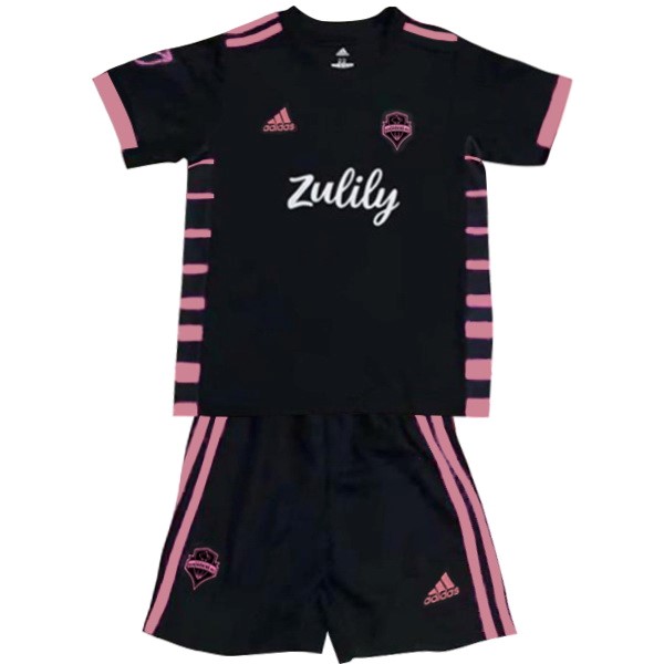 Camiseta Seattle Sounders 2ª Niños 2019/20 Negro